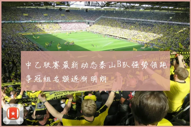 中乙联赛最新动态泰山B队强势领跑争冠组名额逐渐明朗